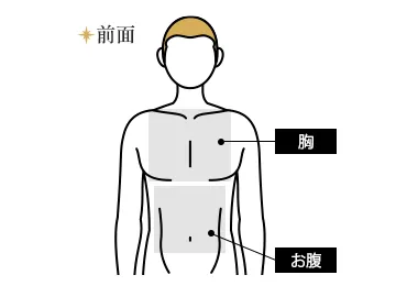胸・腹都度払い12,590円(税込)